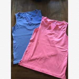 Lot of 2 Vineyard Vines Sleeveless Shirts